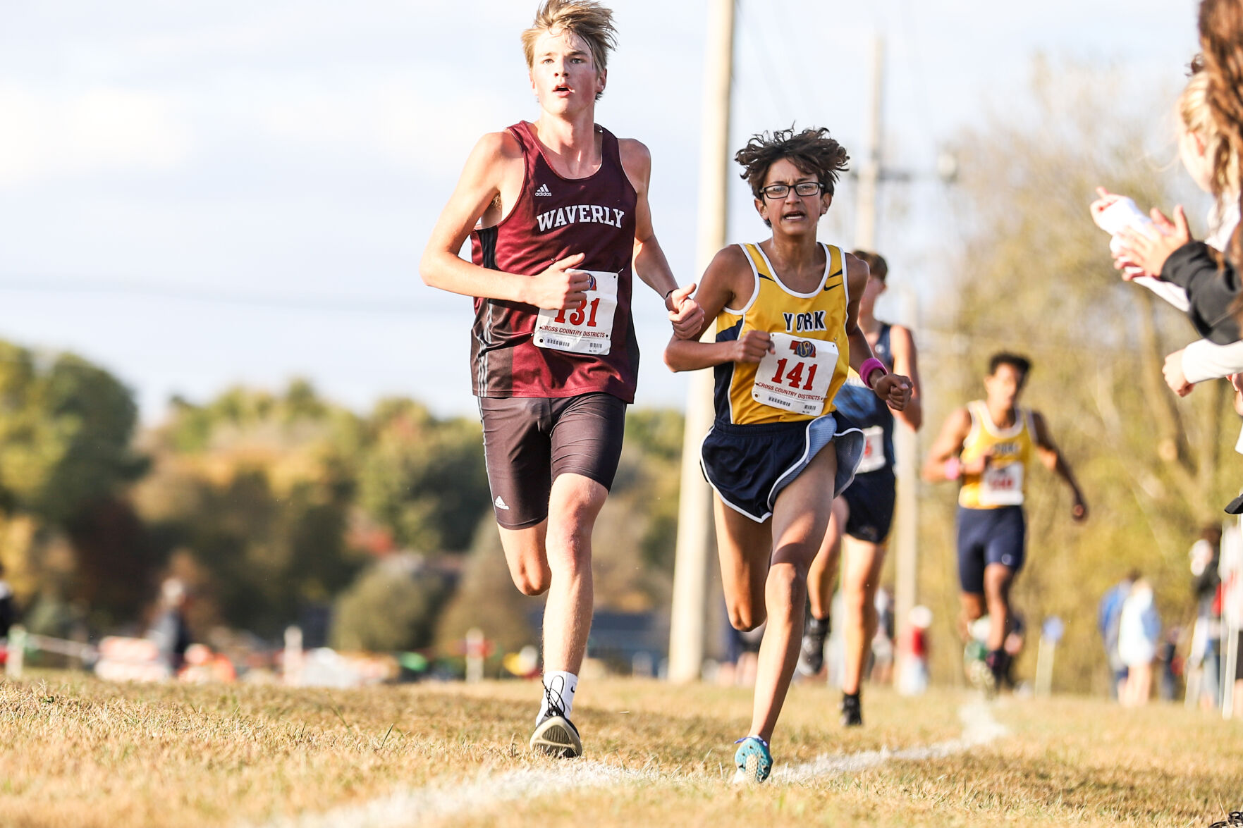 Gabe Zarraga, York High XC runner